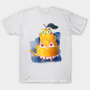 Body positive cat-pear T-Shirt